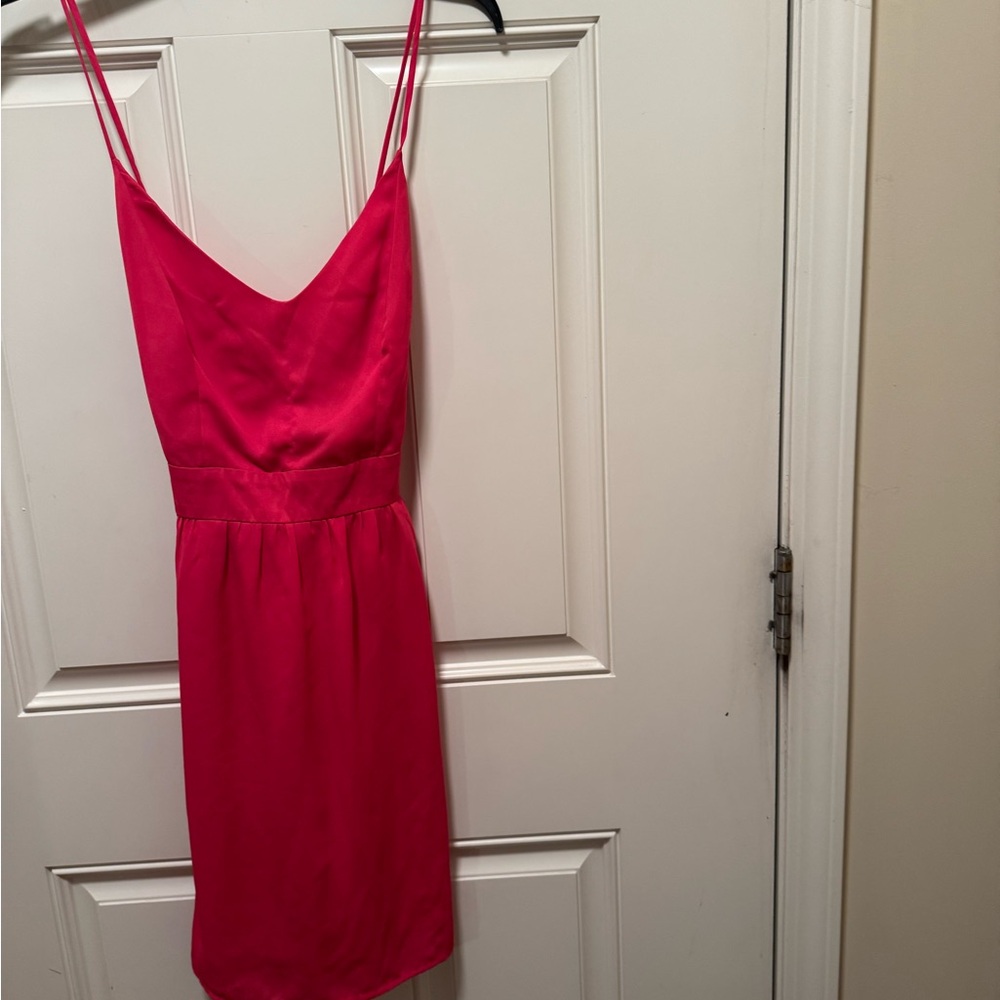 WHISPER DRESS - Hot Pink size small